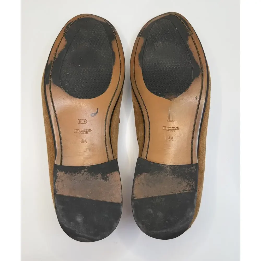 Dune London suede penny loafers Sz 44 / 10M